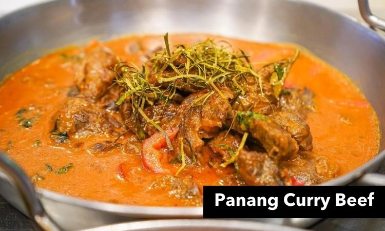 Panang Curry Beef